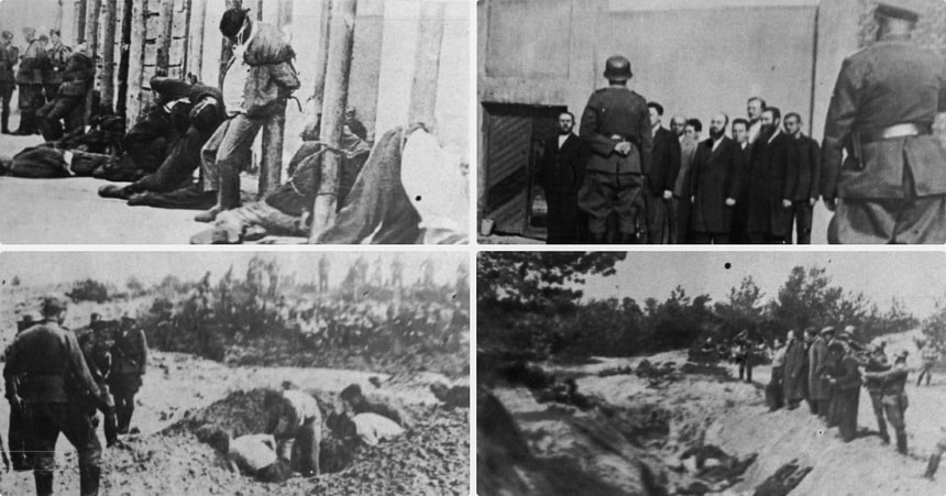 Хронология геноцида еврейского народа - Untold Black Book Хронология свидетельств 1941-1944 Холокост в СССР