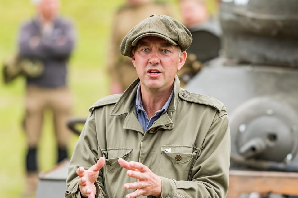 James Holland, an acclaimed WW2 author
