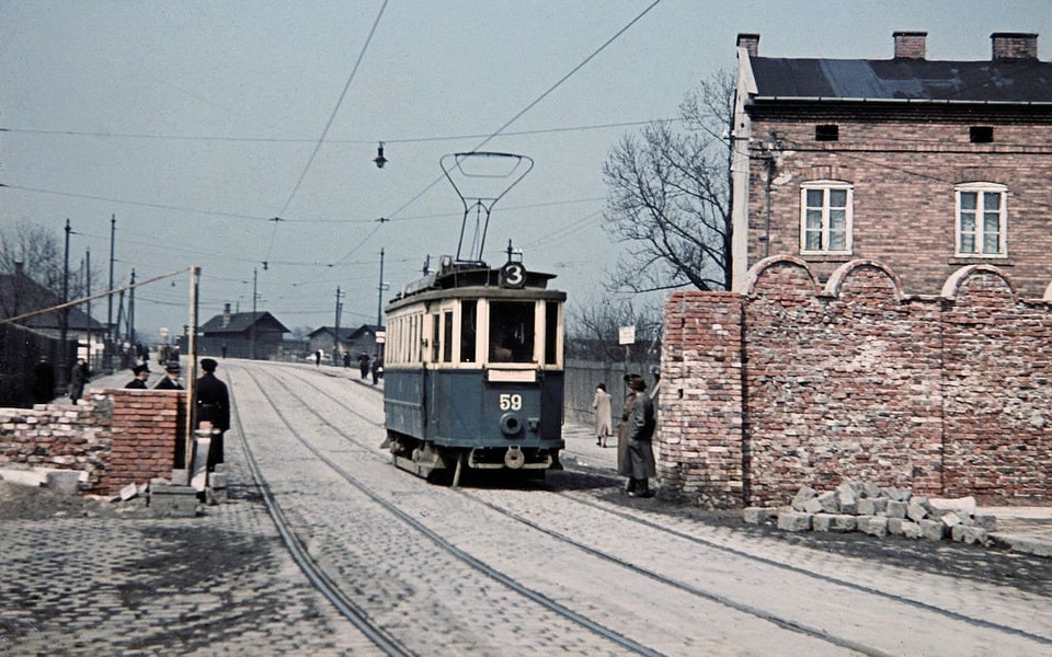 Krakow ghetto gate Na Zjezdzie street