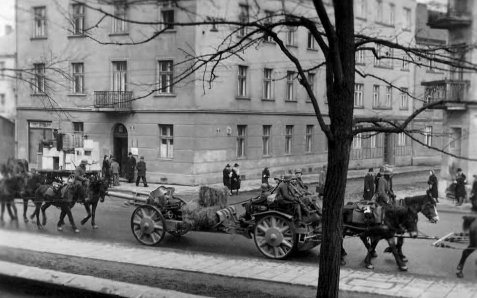 Ulica Limanowskiego, ok. 1940 r