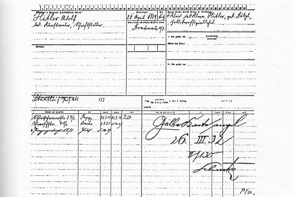 Adolf Hitler received large amounts from his aunt Johanna Polzl to cover his studies