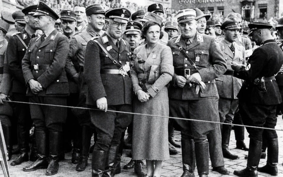 German female director Leni Riefenstahl at the 1933 Party Rally