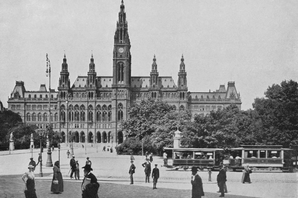 The famous Vienna Town Hall