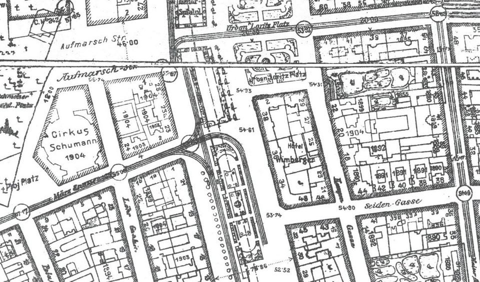 The Wimberger Hotel Vienna map