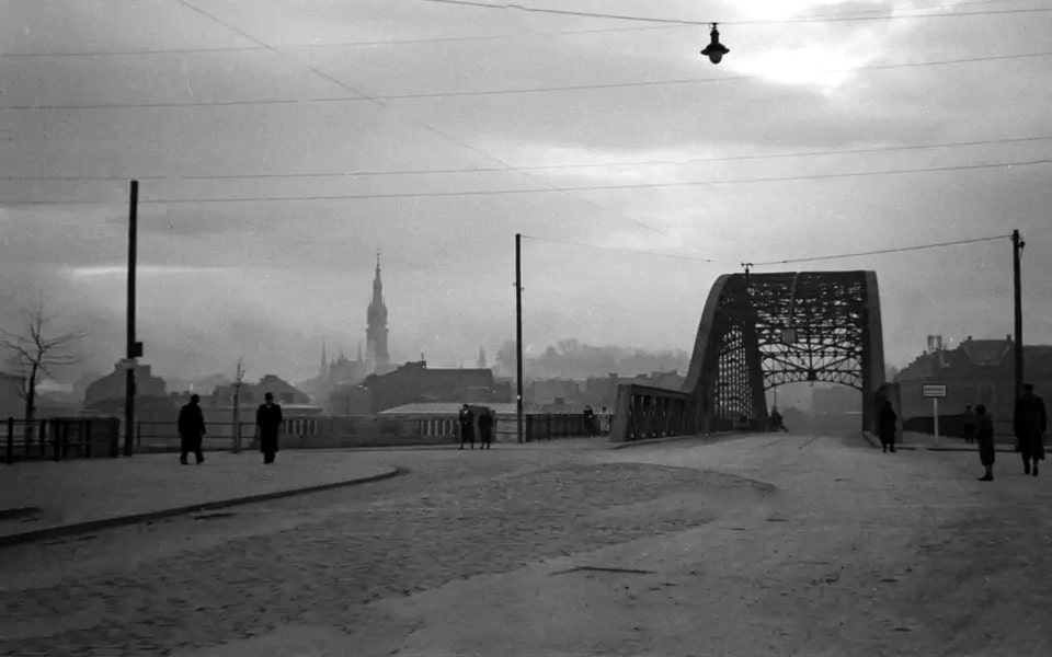 Most Józefa Piłsudskiego. Kościół św. Józefa 1942
