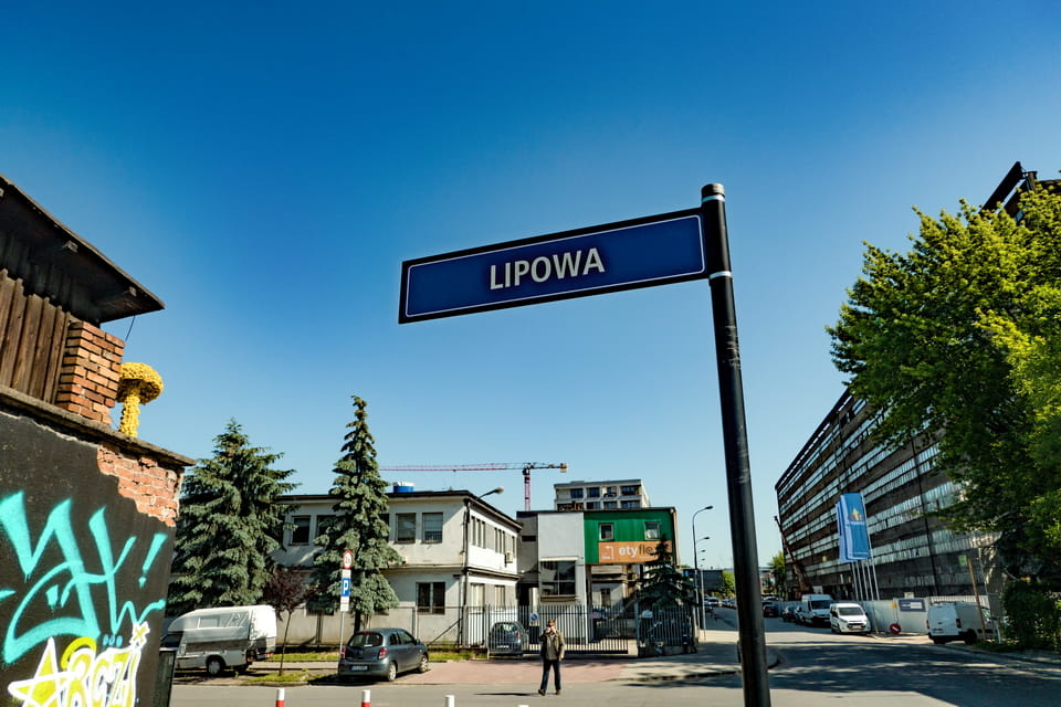 Lipowa streets in Krakow and the lcoation of the famous DEF: oskar Schindler's factory in Krakow