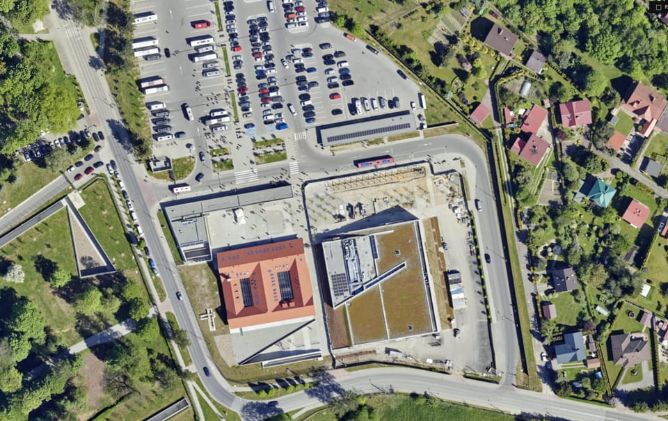 A new Visitor Services Center near Auschwitz 1