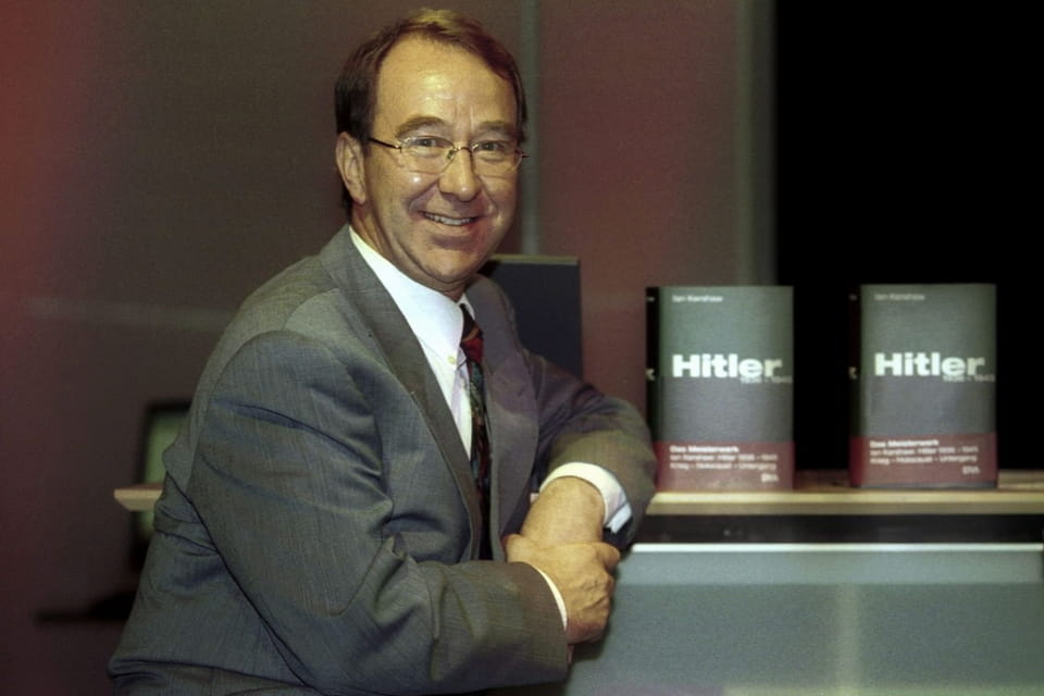 Sir Ian Kershaw and his two-volume biography of Hitler