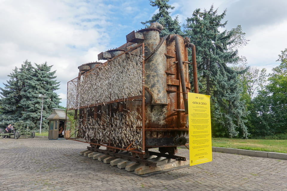 Battle for the light installation in Kyiv, personal photo 2026