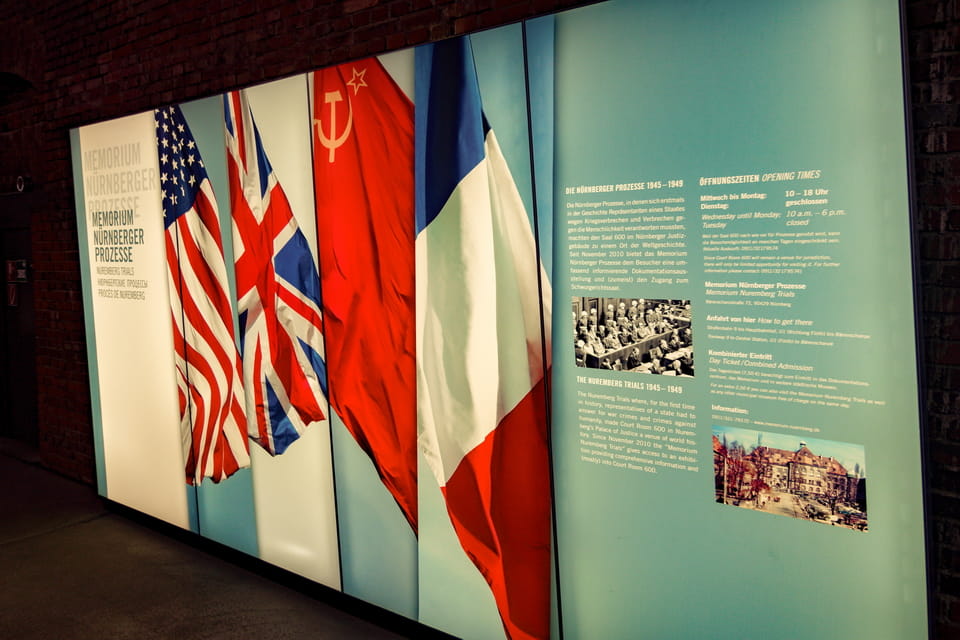 Nuremberg trials and prison location then and now