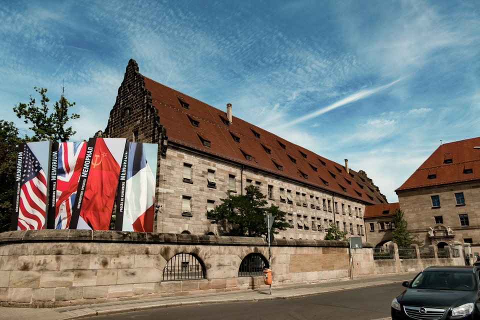 Nuremberg Trials Location Courtroom 600 Then Now
