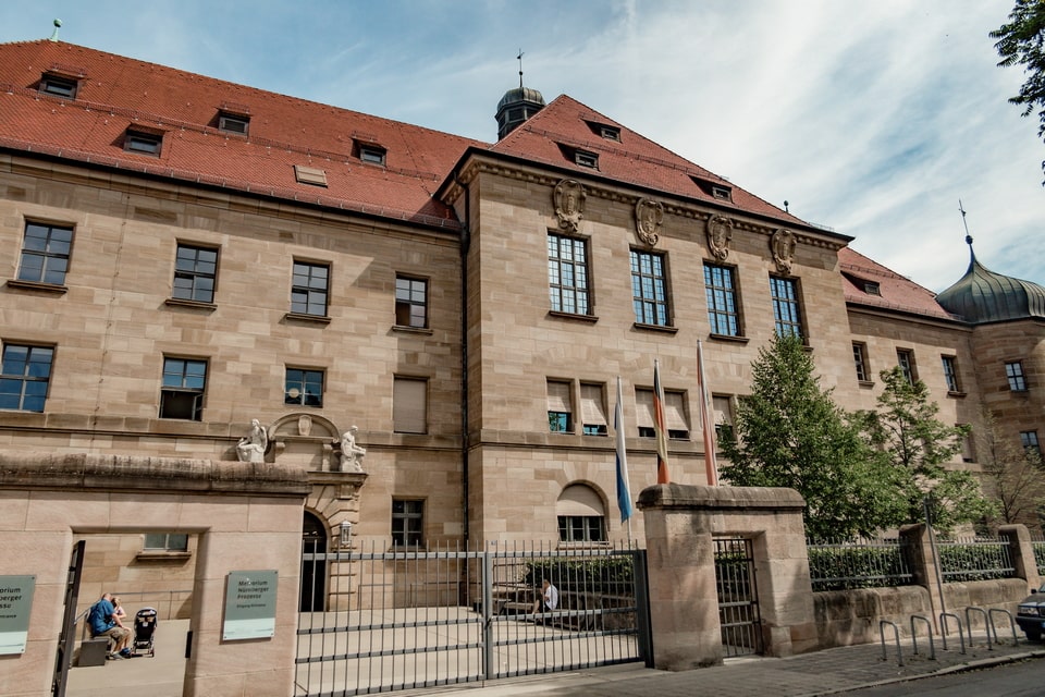 Nuremberg Trials Location Courtroom 600 Then Now