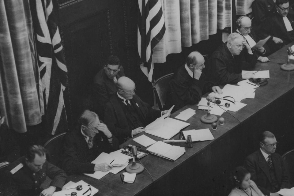 Judges of the military Court in Nuremberg
