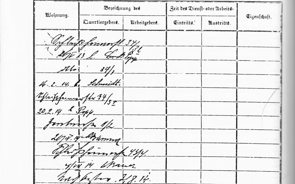 a certificate that Hitler came to Munich in May 1913 and not in 1912 as Hitler stated later