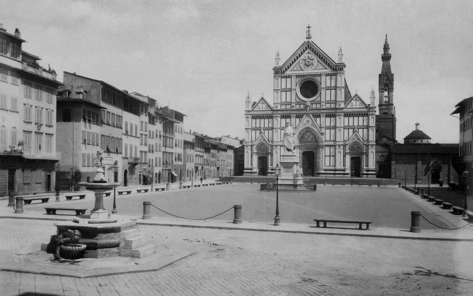 Piazza di Santa Croce 1890s