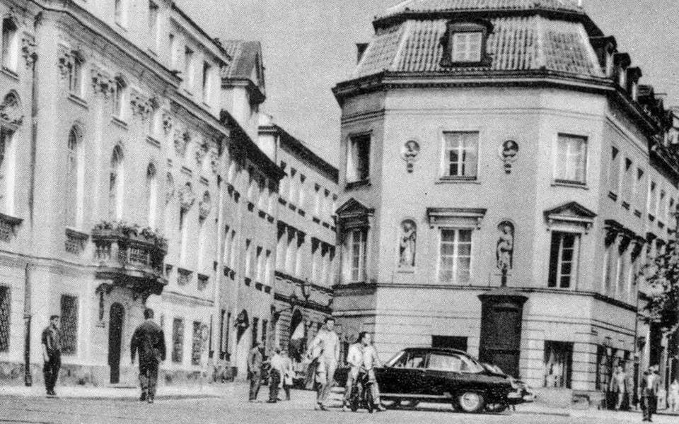 Ulica Krakowskie Przedmieście - Ulica Kozia 1960е