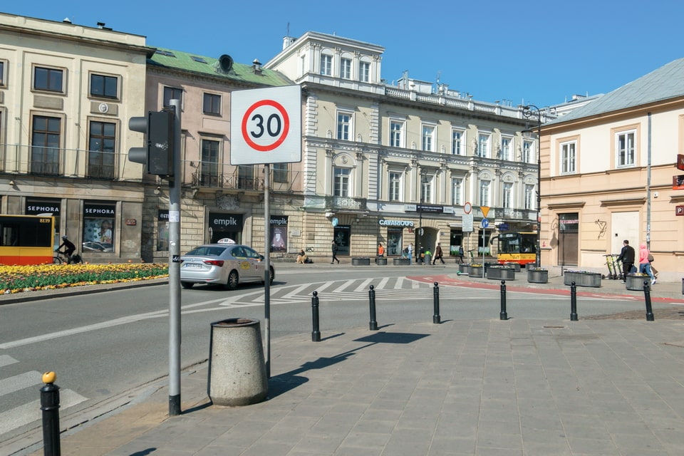 A place of the never fulfilled assassination attempt on Hitler in Warsaw 1939