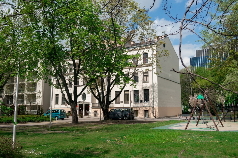 Krochmanlna street 92 Warsaw today
