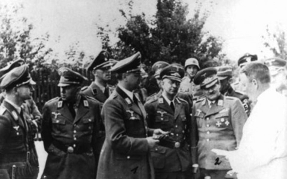 Alfred Rosenberg in Ukraine June 1942