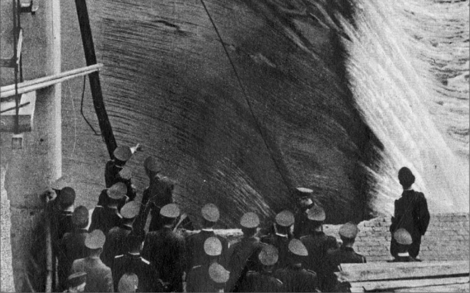 Dnieper Hydroelectric Station or ‘DniproHES’. 1942