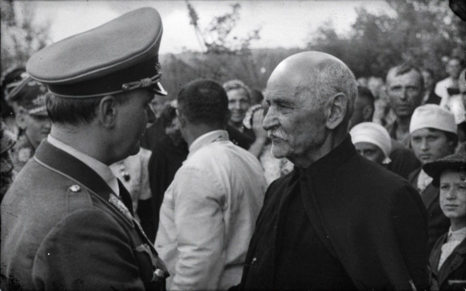 Alfred Rosenberg in Zaporizhzhya
