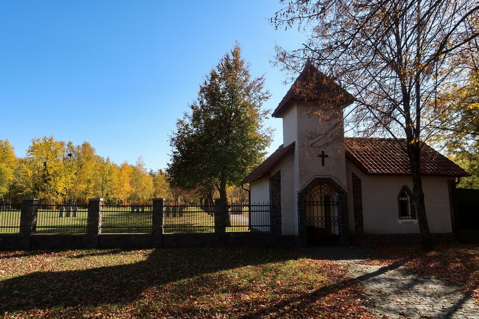 German cemetery near Vita-Poshtova village outside Kyiv
