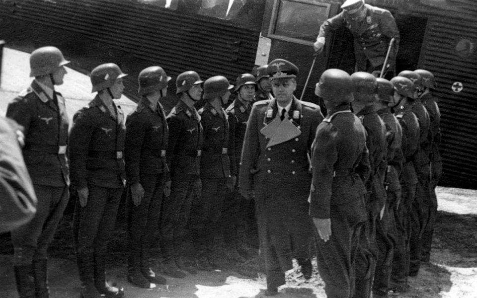 Alfred Rosenberg in Brovary Kyiv