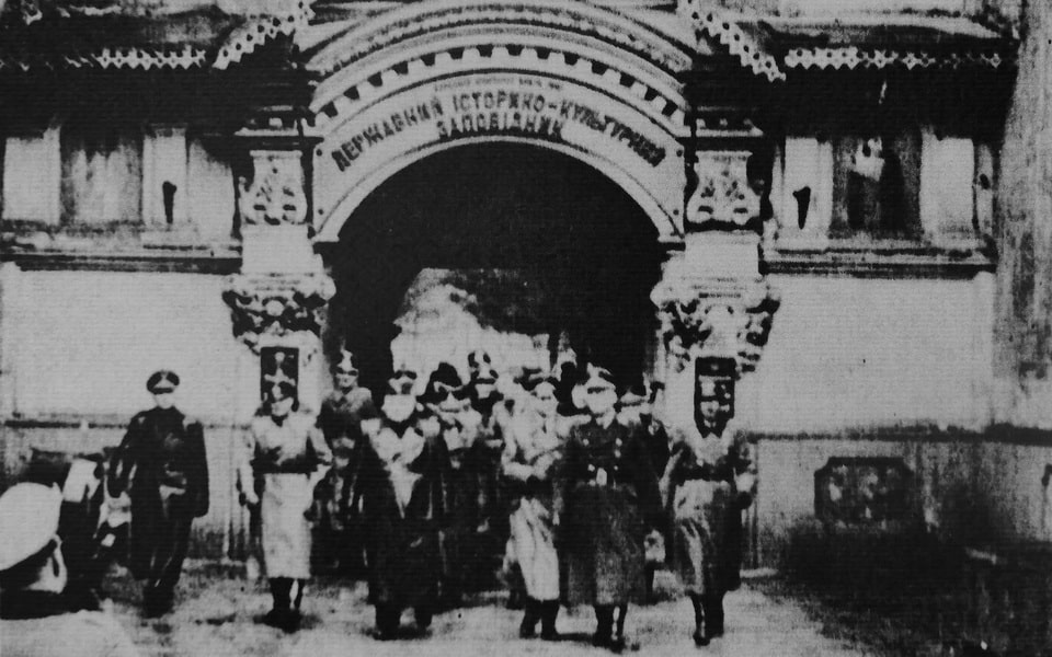 Slovak pro-German dictator Josef Tiso in Kyiv