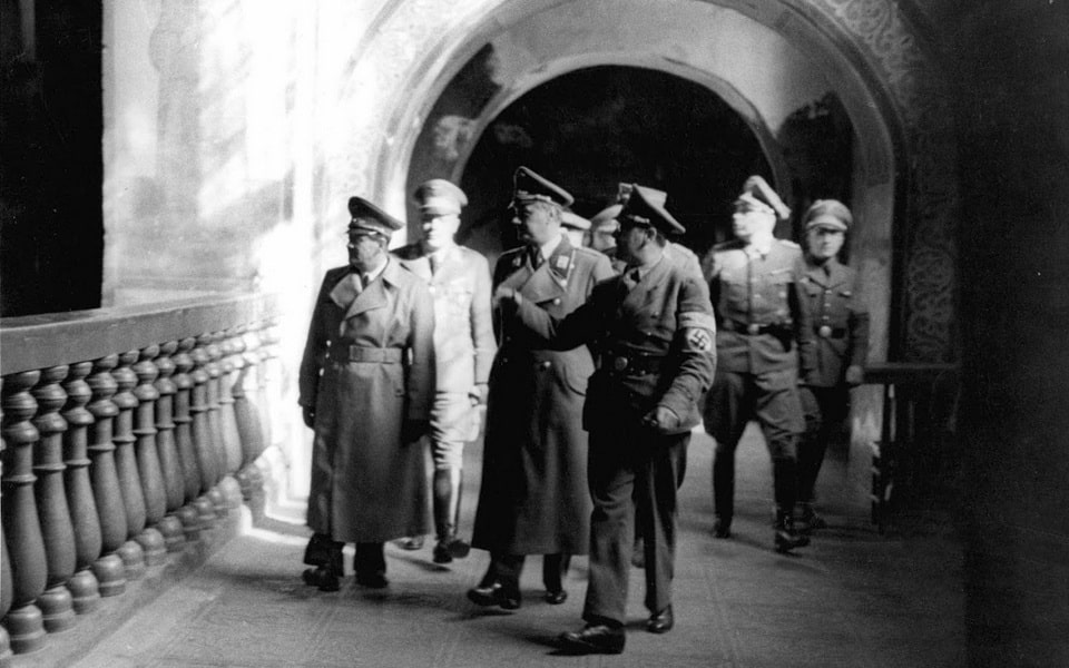 Erich Koch and Alfred Rosenberg in Kyiv
