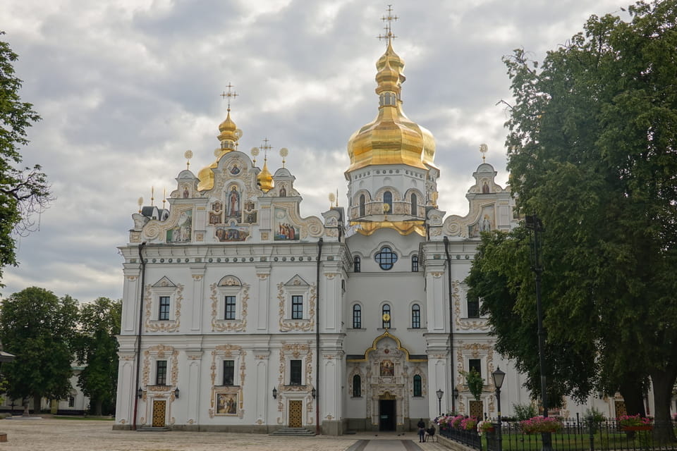 Dormition Cathedral (Assumption Cathedral) in Kyiv today