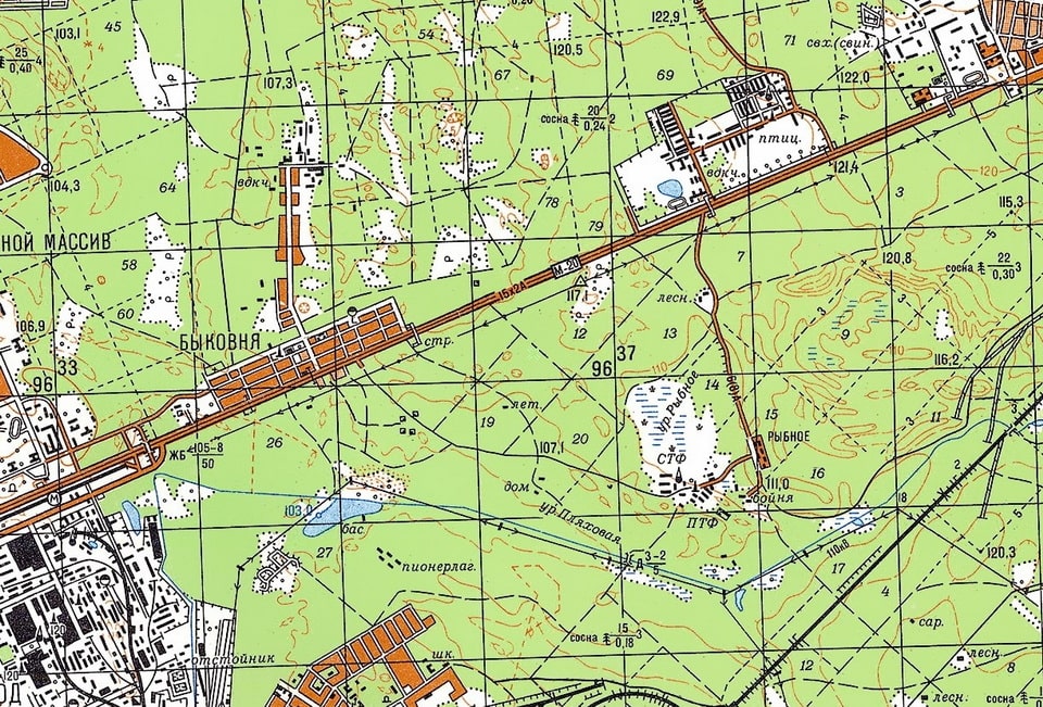 Mapf of Kyiv 1986