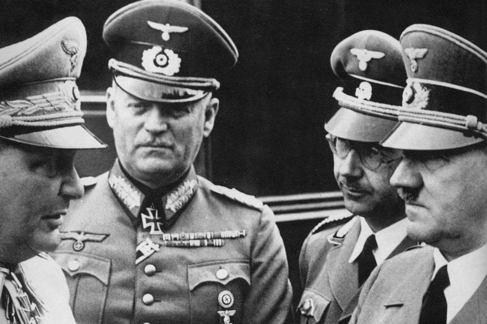 Adolf Hitler on his birthday April 20, 1941