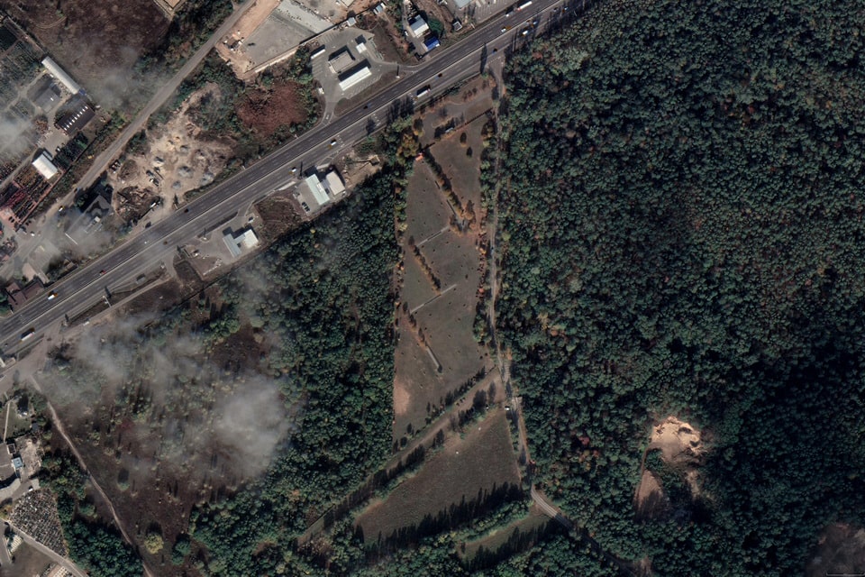 Wehrmacht cemetery in Kyiv today