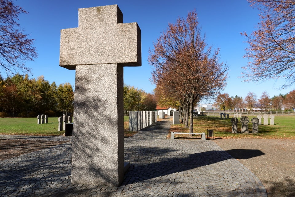 WW2 cemetery near Kyiv
