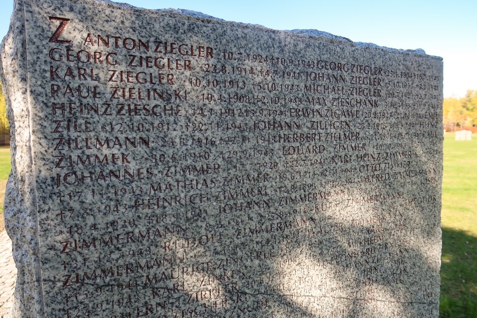 Wehrmach war cemetery in Kyiv Ukraine