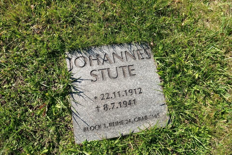 A grave of a Wehrmacht soldier near Kyiv
