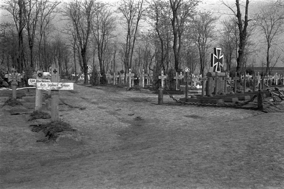 German military cemetery in Dnipropetrovsk