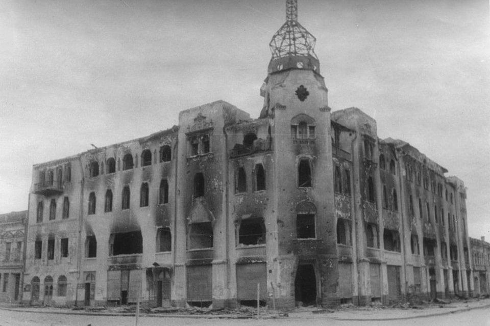 Dnipropetrovsk after the liberation in October 1943