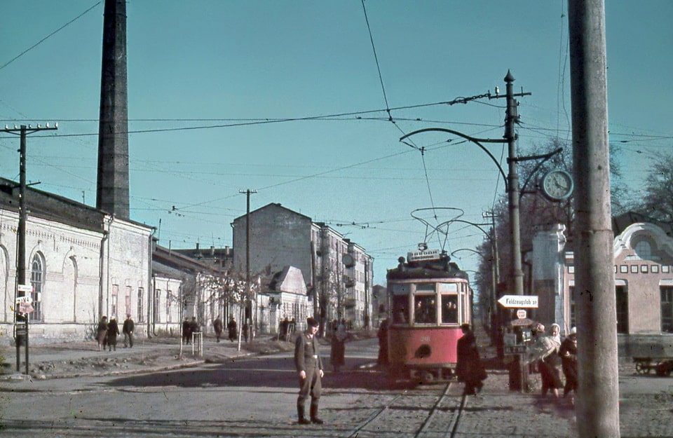 Dnipropetrovsk crossroad during the occupation