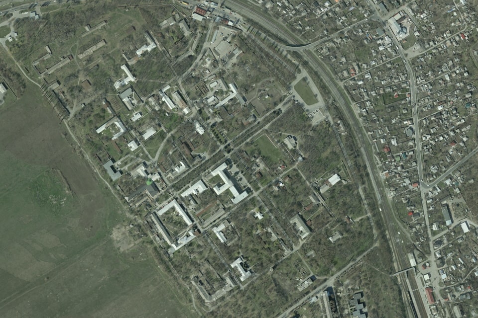 Modern satelite look of the Igren clinic in Dnipro