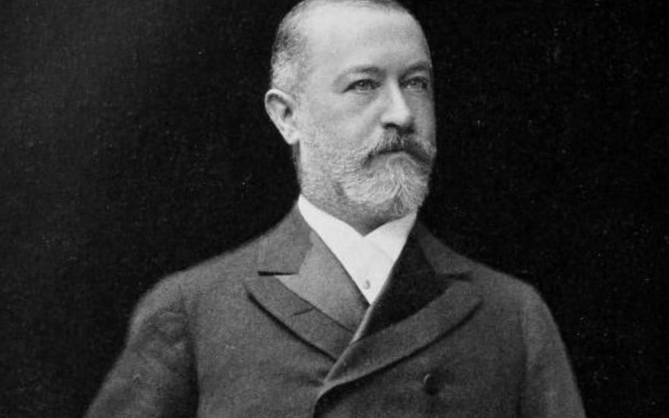 Jewish-American banker Jacob Schiff