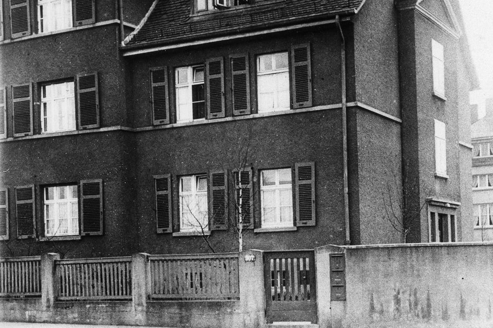 The Frank family's house on Marbachweg in Frankfurt am Main.