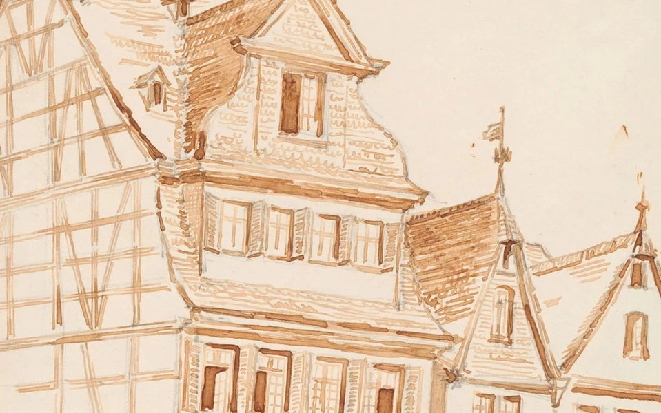 Judengasse area in Frankfurt