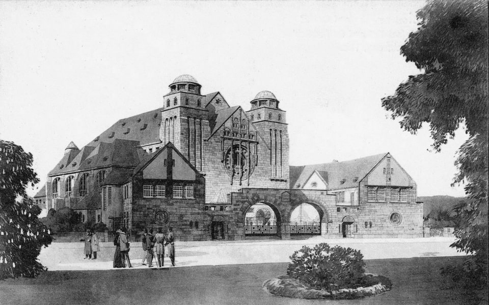 The Friedberger Anlagen synagogue,