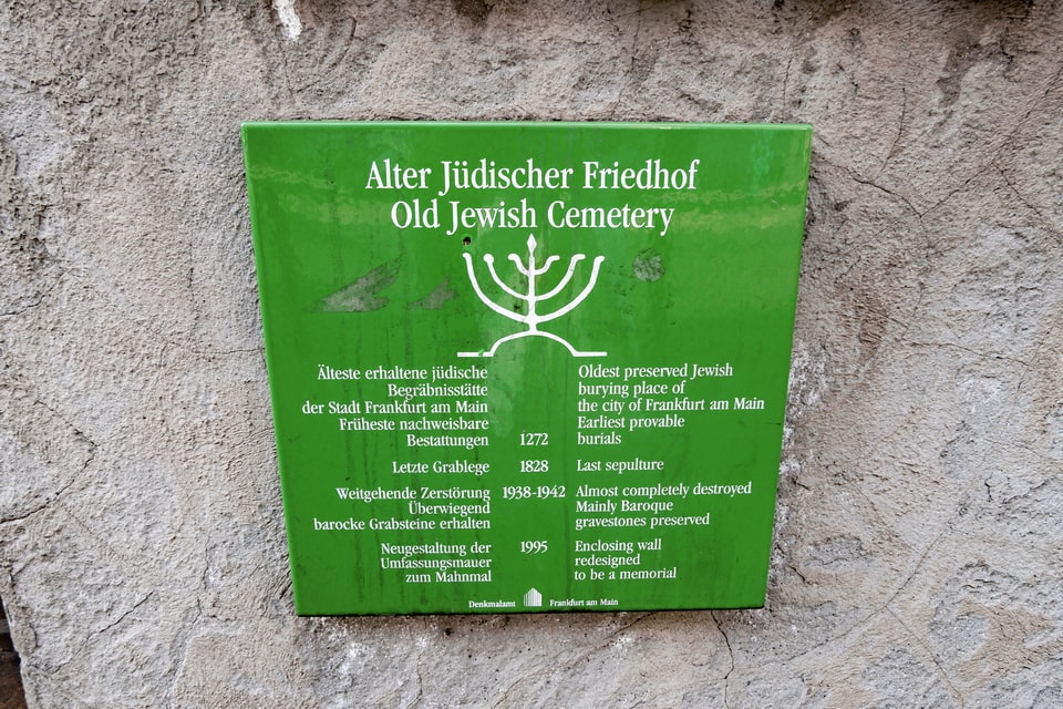 Alter Judischer Friedhof Frankfurt