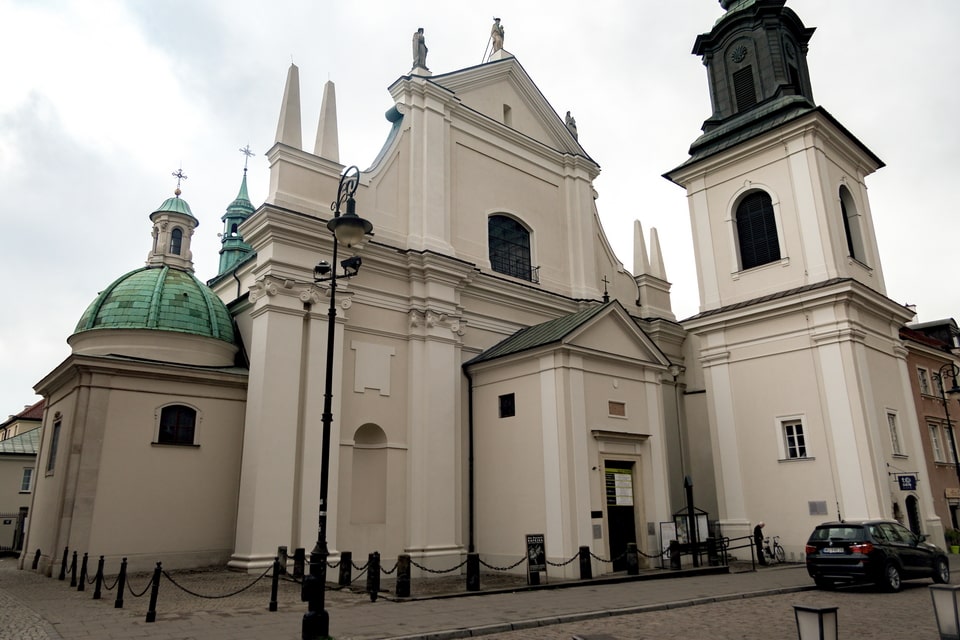 St. Jacek's church Warsaw