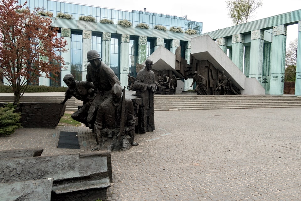 Warsaw Uprising memorial
