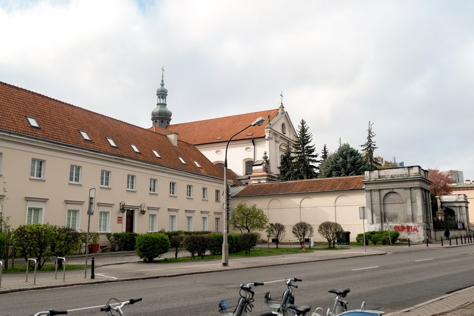 Warsaw WWII locations to visit: Church of St. Anthony of Padua in Warsaw