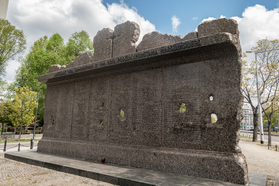 Wola Massacre Memorial Warsaw — site of August 1944 civilian killings today
