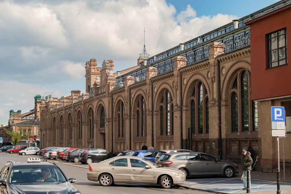Hale Mirowska Warsaw uprising location